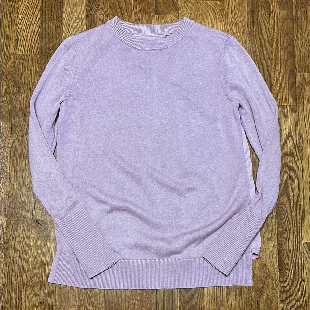 Lululemon Open Back Sweater